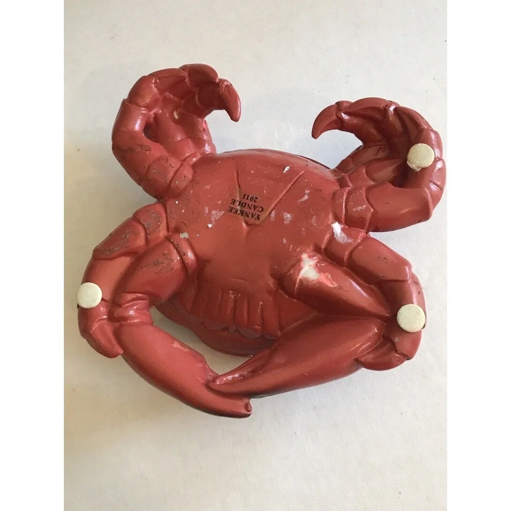 Yankee Candle Crab‎ Tea Light Votive Holder 2011 Beach Decor Nautical Chesapeake
